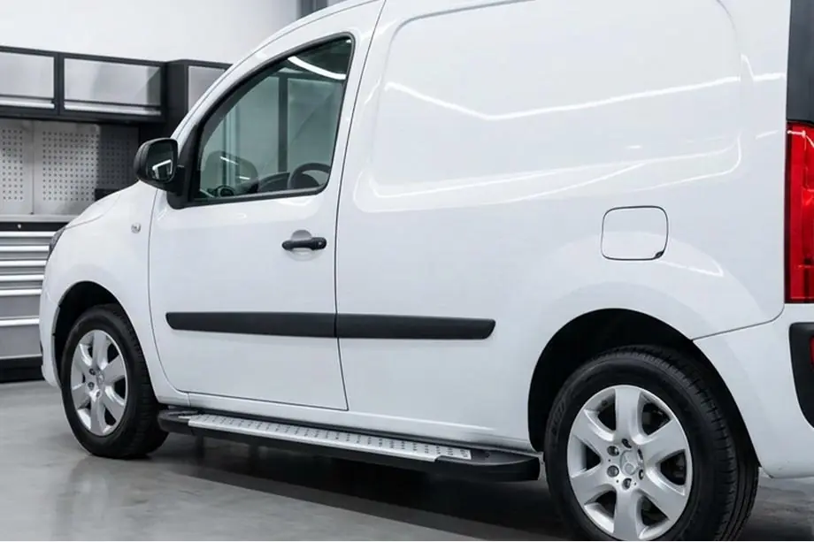 Renault Kangoo 2008–2020 Bočné nášľapy Allmond Grey (2 ks, hliník) Image