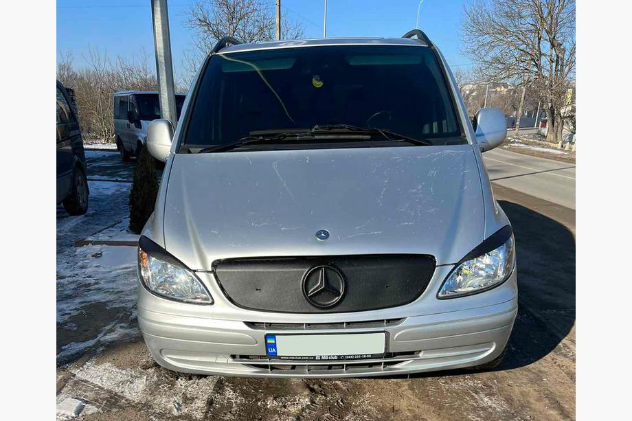 Mercedes Vito W639 2004–2014 Zimná clona na mriežku (2003-2010) Lesklá Image
