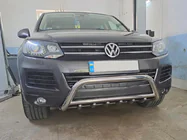 Volkswagen Touareg 2010–2018 Predný ochranný rám WT003 (nerez) fotografia 1
