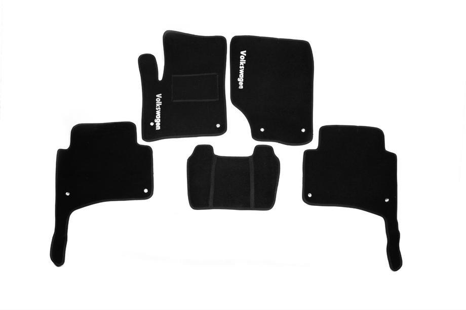 Volkswagen Touareg 2002–2010 Textilné koberce do interiéru (Velgum) Image