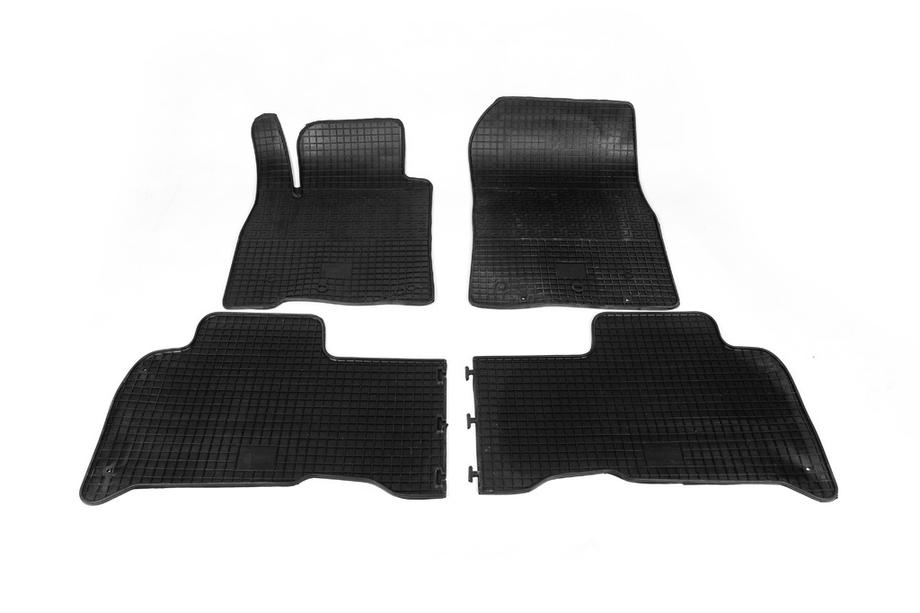Toyota Land Cruiser 200 2007–2021 Gumené koberčeky do interiéru (4 ks, Polytep, 2007-2021) Image