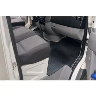 Gumené rohože do interiéru (3 ks, Polytep) Mercedes Sprinter W906 2006–2018 fotografia 3