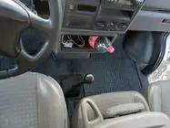 Volkswagen T4 Caravelle/Multivan 1990–2003 Gumené rohože do interiéru (2 ks, Polytep) fotografia 1
