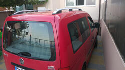 Volkswagen Caddy 2004–2010 Strešné lyžiny Skyport GREY fotografia 11