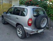 Chevrolet Niva 1998–2020 Chrómové strešné lyžiny fotografia 3