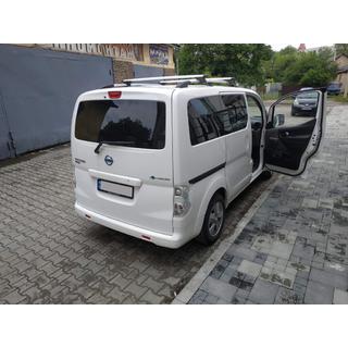 Chrómové strešné lyžiny Nissan NV200 2009– fotografia 2