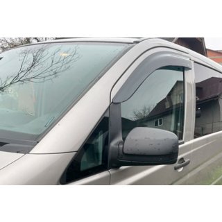 Okenné veterné deflektory (2 ks, HIC) Mercedes Vito W639 2004–2014 fotografia 1