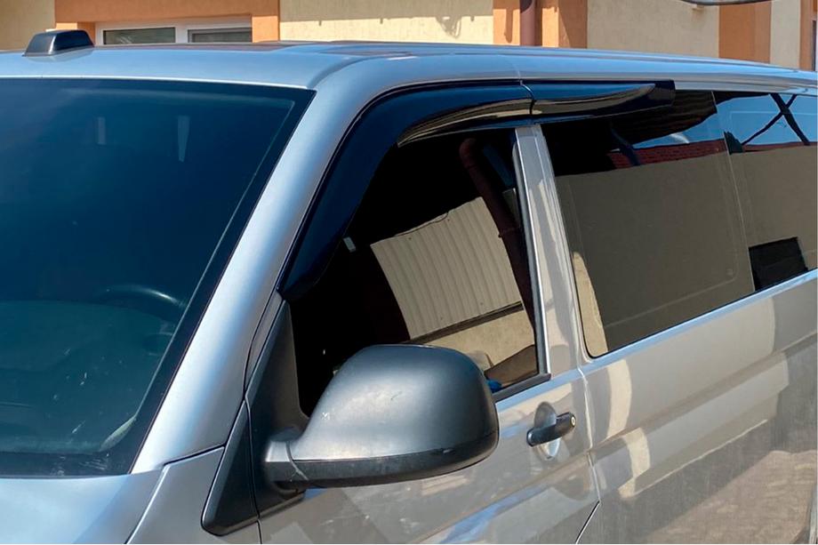Volkswagen T5 Transporter 2003–2010 Ofuky okien (4 ks, Sunplex Sport) Fotografia 14