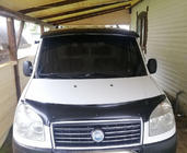 Fiat Doblo I 2001–2005 Slnečná clona na čelné sklo (čierny lesk, 5 mm) fotografia 10