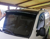 Fiat Doblo I 2001–2005 Slnečná clona na čelné sklo (čierny lesk, 5 mm) fotografia 12