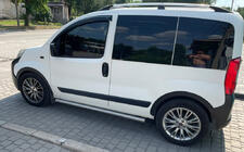 Fiat Fiorino/Qubo 2008–2024 Nástavce lemov blatníkov (4 ks, čierne) fotografia 7