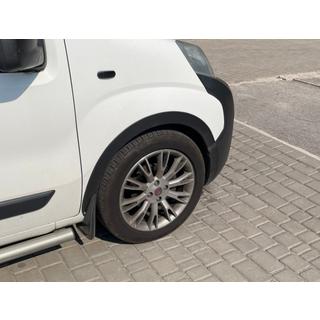 Nástavce lemov blatníkov (4 ks, čierne) Fiat Fiorino/Qubo 2008–2024 fotografia 3
