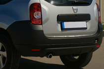 Dacia Duster 2008–2018 Nerezová lišta hrany kufra OmsaLine – talianska nehrdzavejúca oceľ fotografia 1