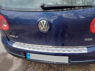 Volkswagen Golf 5 2003–2009 Ochranná lišta hrany kufra (nerez) fotografia 5