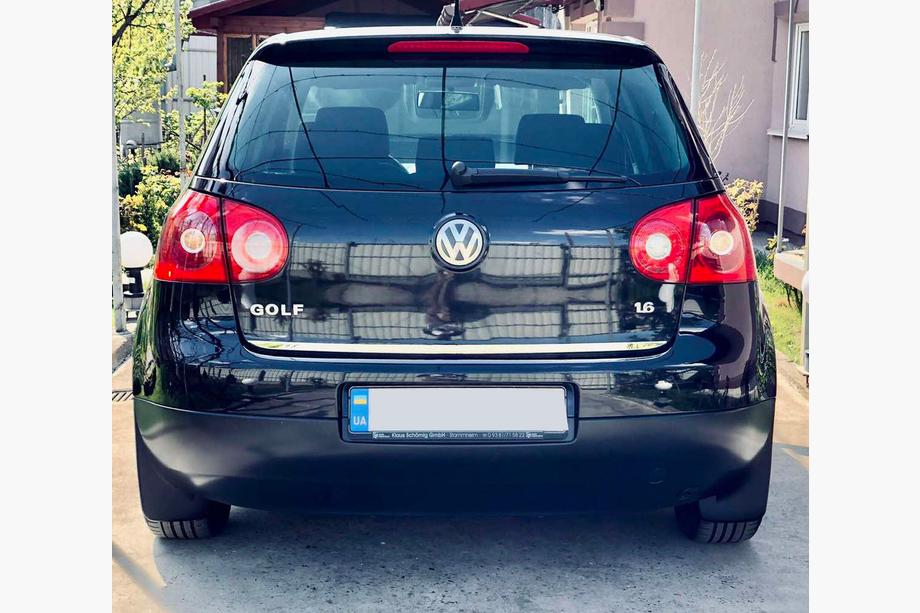 Volkswagen Golf 5 2003–2009 Ochranná lišta hrany kufra (nerez) Image
