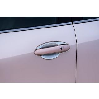 Misky pod kľučky s motívom lupienkov (4 ks, plast) fotografia 1
