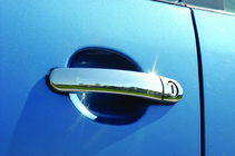 Skoda Octavia II A5 2010–2013 Ploché kryty kľučiek dverí (4 ks) fotografia 1