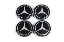 Mercedes-Benz Stredové krytky diskov 57 mm/55,5 mm V1 (4 ks) fotografia 2