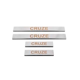 Nástupné lišty prahov V1 (4 ks, Carmos) Chevrolet Cruze 2009–2015 fotografia 2