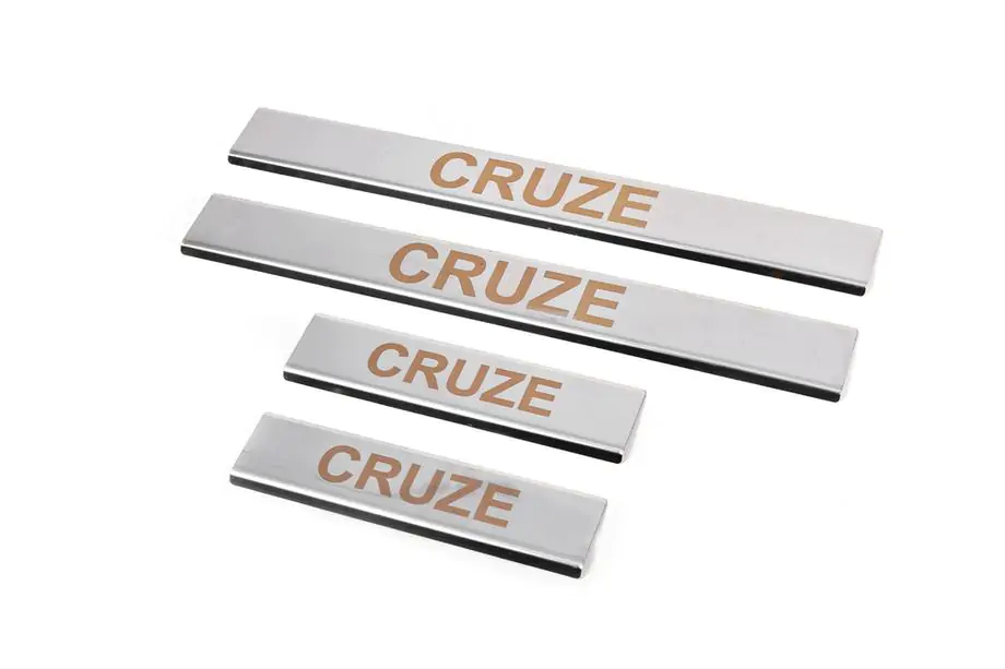 Chevrolet Cruze 2009–2015 Nástupné lišty prahov V1 (4 ks, Carmos) Image