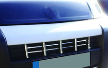Peugeot Bipper 2008–2017 Nerezové lišty na masku (13 dielov) fotografia 3