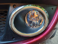 Fiat Doblo I 2005–2010 Chrómové kryty hmloviek (2 ks, nerez) Carmos - turecká oceľ fotografia 1