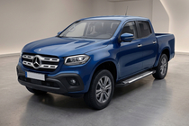 Mercedes X class 2017–2020 Bočné nášľapy Line (2 ks, hliník) fotografia 1