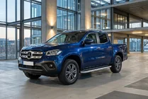 Mercedes X class 2017–2020 Bočné nášľapy Tayga Grey V1 (2 ks, hliník) fotografia 1