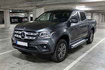 Mercedes X class 2017–2020 Bočné nášľapy Rainbow (2 ks, hliník) fotografia 1