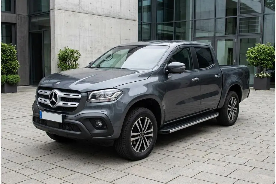 Mercedes X class 2017–2020 Bočné prahy Maya V1 (2 ks, hliník) Image