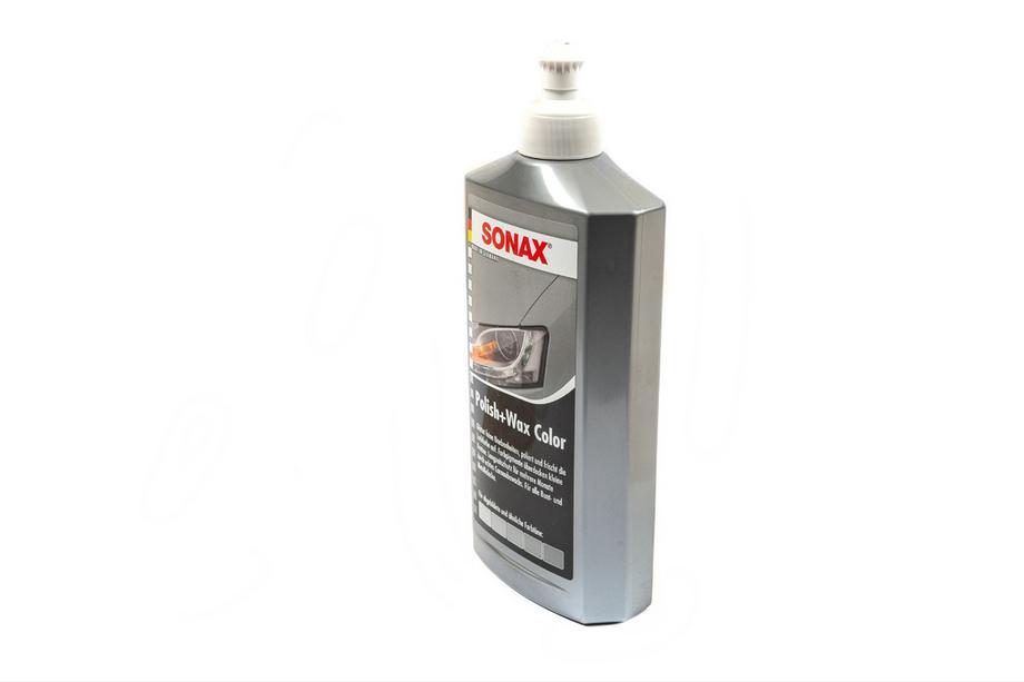 Sonax NanoPro farebná leštiaca pasta s voskom sivá 500 ml Image