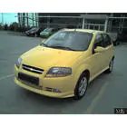 Chevrolet Aveo T200 2002–2008 Nadstavec predného nárazníka (na lakovanie) fotografia 2