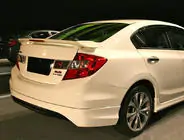 Honda Civic Sedan IX 2011–2016 Kryt zadného nárazníka (na lakovanie) fotografia 1