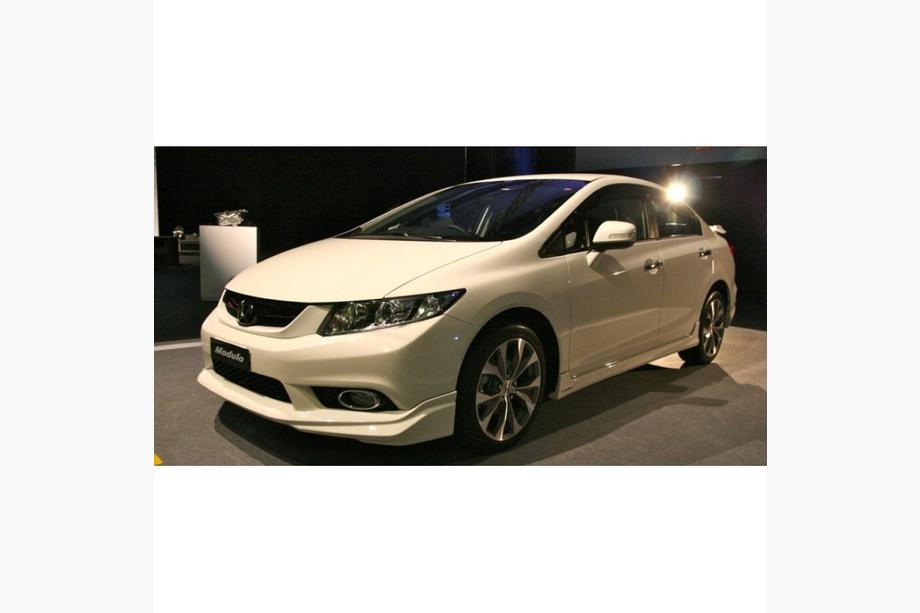 Honda Civic Sedan IX 2011–2016 Nadstavec predného nárazníka (na lakovanie) Image