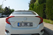 Honda Civic Sedan X 2016–2021 Spojler Anatomic (na lakovanie) fotografia 4