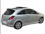 Opel Corsa D 2007–2014 2-dverový spojler (na lakovanie) fotografia 1