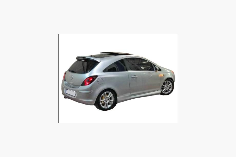 Opel Corsa D 2007–2014 2-dverový spojler (na lakovanie) Image