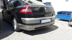 Renault Megane II 2004–2009 Zadný difúzor (na lakovanie) fotografia 2