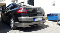 Renault Megane II 2004–2009 Zadný difúzor (na lakovanie) fotografia 1