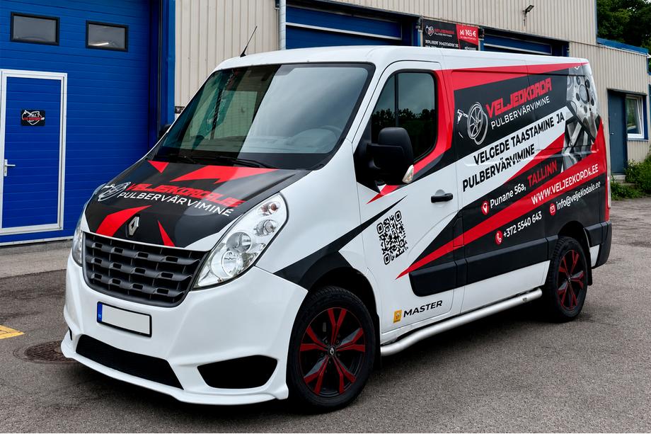Renault Master 2011–2023 Predný nárazník AMG (kryt, na lakovanie) Image