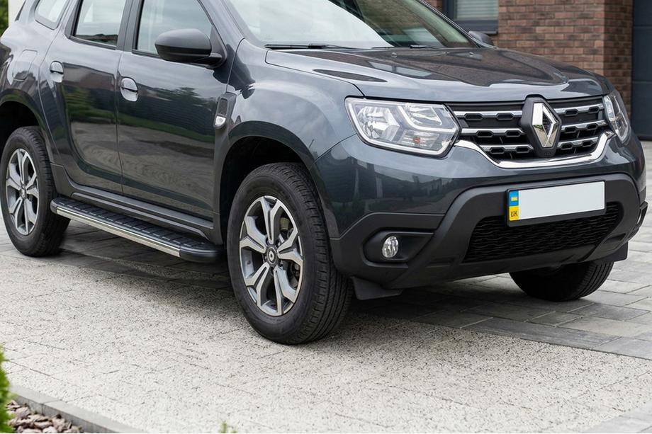 Renault Duster 2018–2024 Bočné prahy Duru (2 ks, hliník) Image