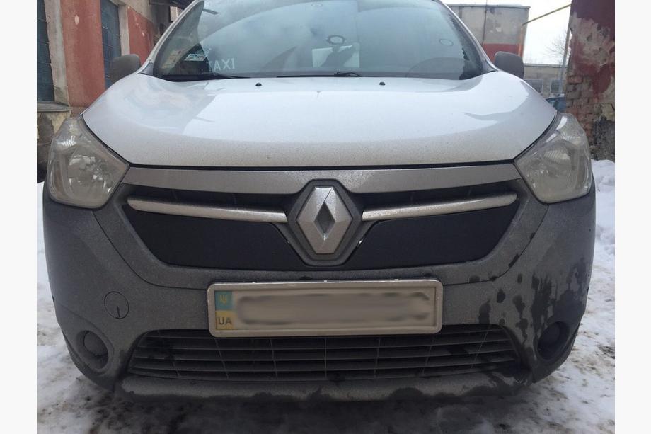 Renault Lodgy 2013–2022 Matná zimná maska chladiča (2013-2017) Fotografia 3