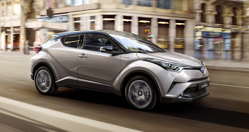 Kompaktný mestský crossover Toyota C-HR