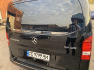 Mercedes Vito/V-trieda W447 2014– Lem zadného skla (malé sklo) nerez fotografia 4