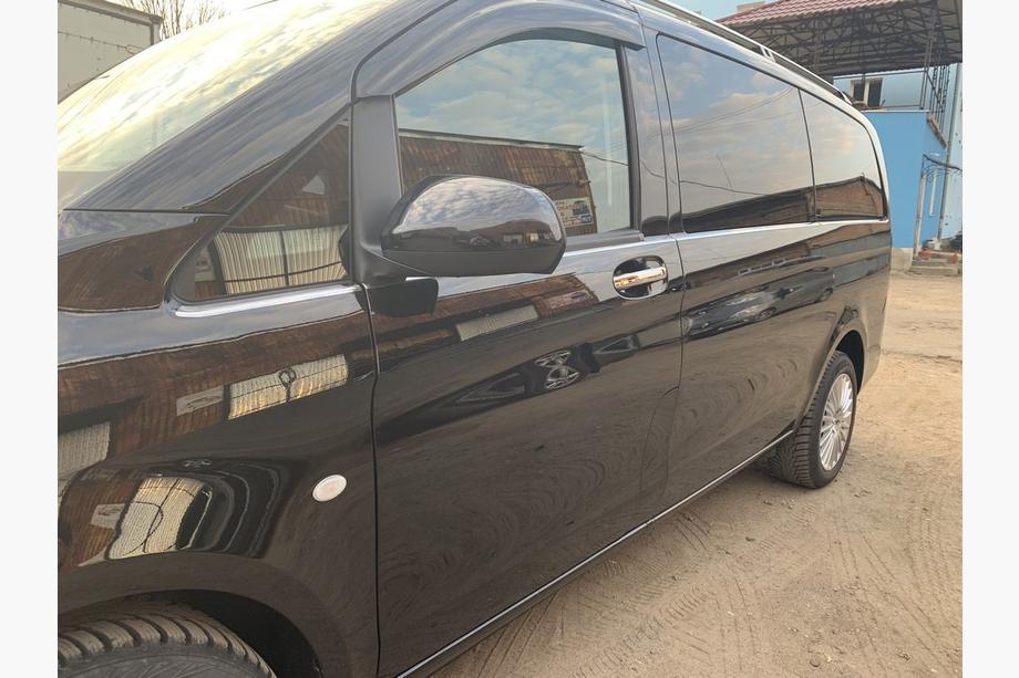 Mercedes Vito/V-trieda W447 2014– Spodné okenné lišty po celej dĺžke (8 ks, nerez) OmsaLine, L2, 2 bočné dvere Fotografia 4