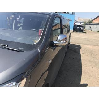 Chrómové kryty spätných zrkadiel (2 ks, plastové) Peugeot Traveller 2017– fotografia 2