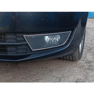 Chrómové kryty hmloviek (2 ks) Skoda Octavia III A7 2013–2019 fotografia 4