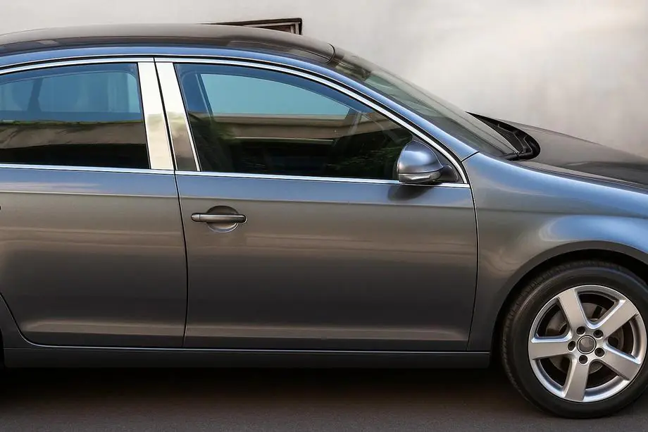 BMW rad 3 F30/F31 2012–2019 Nerezové kryty stĺpikov dverí Image