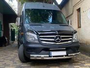 Mercedes Sprinter W906 2006–2018 Predná spodná ochranná rúra Shark (nerez) od 2013 fotografia 2
