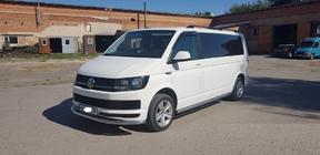 Volkswagen T6 2015–2024 Predný ochranný rám ST008 (nerez) 60 mm fotografia 5